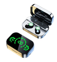 YD03 Wireless Bluetooth-compatible Headset TWS Large Screen Smart Digital Display In Ear Breathing Light - Volt Tech Depot