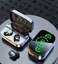 YD03 Wireless Bluetooth-compatible Headset TWS Large Screen Smart Digital Display In Ear Breathing Light - Volt Tech Depot