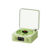 Retro Turntable Speaker Wireless Bluetooth-compatible 5.0 Vinyl Record Player Stereo Sound With White Noise RGB Projection Lamp Effect - Volt Tech Depot